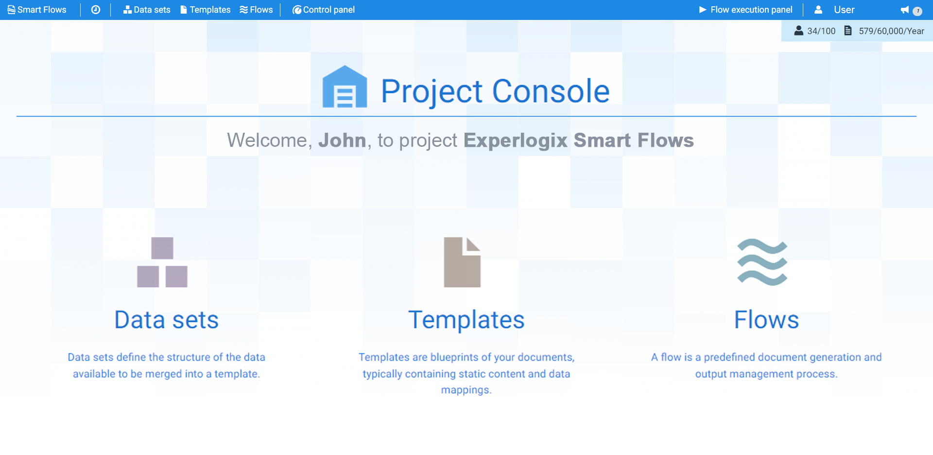 screenshot of Experlogix Document Automation